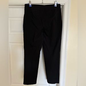 Talbots Size 6 Black Pull on Pant